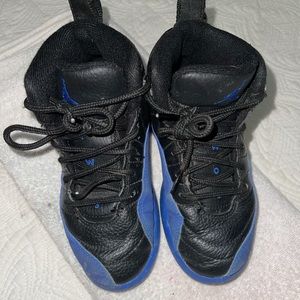 Jordan 12 Retro Black Game Royal shoes 12C